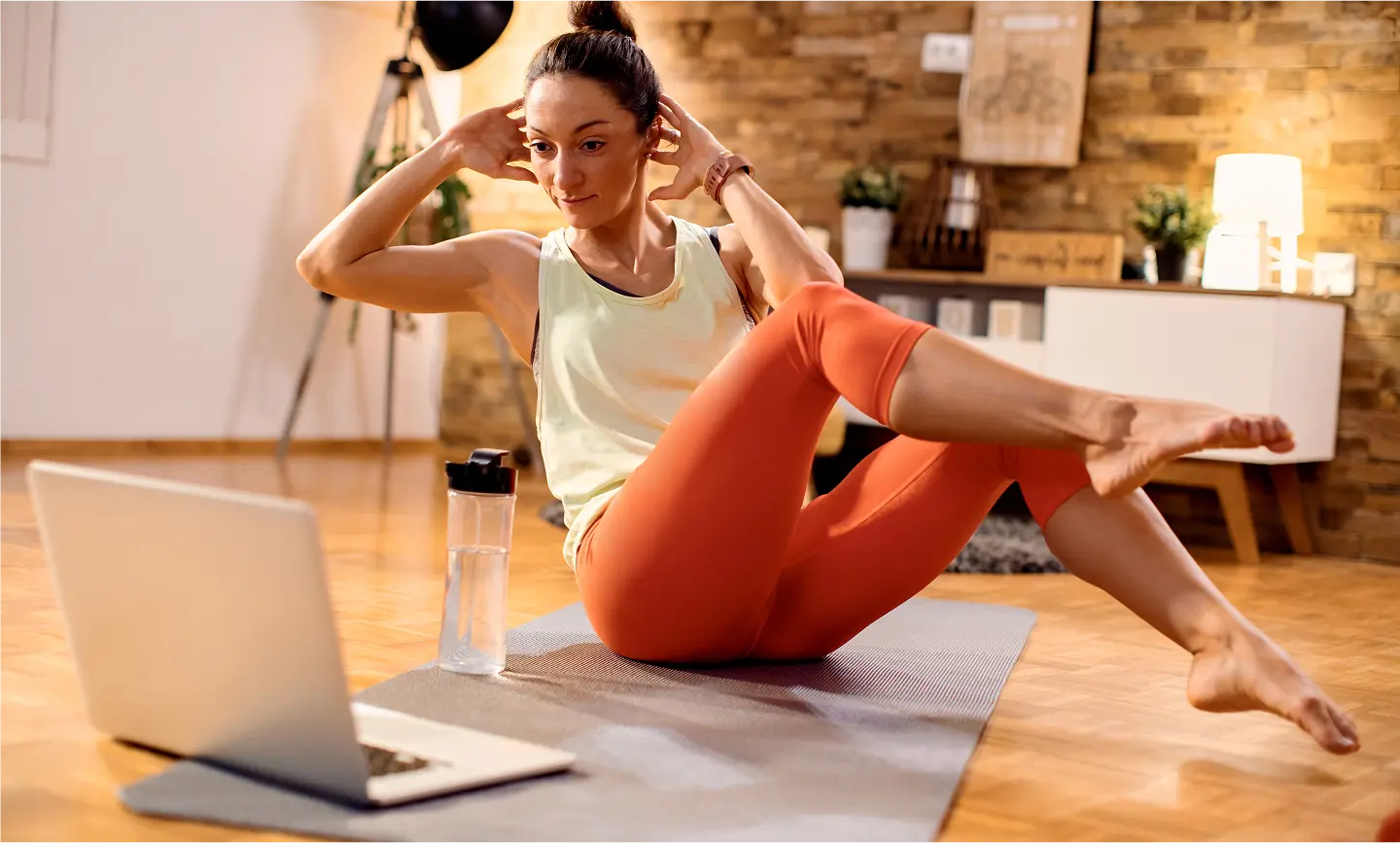 Fitness coach background