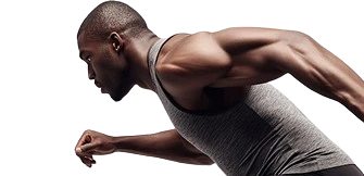 Athlete in motion